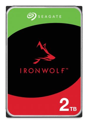 HDD|SEAGATE|IronWolf|2TB|SATA|256 MB|5400 rpm|3,5"|ST2000VN003