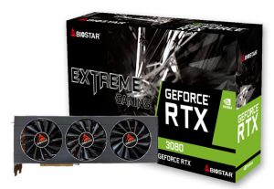Graphics Card|BIOSTAR|NVIDIA|GeForce RTX 3080|10 GB|GDDR6X|320 bit|PCI Express x16 4.0|Active|VN3816RMT3
