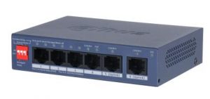 Switch|DAHUA|CS4006-4ET2GT-36|Switch type Managed|Switch layer L2|Form factor Desktop/Wall-Mounting|6xRJ-45 ports|RJ-45 Ports Type Gigabit Ethernet (10/100/1000)|4xFast Ethernet (copper) ports quantity|2xGigabit Ethernet (copper) ports quantity|Power over Ethernet (PoE) Yes|4xPower over Ethernet (PoE) ports quantity|Total Power over Ethernet (PoE) budget 36 W|CS4006-4ET2GT-36