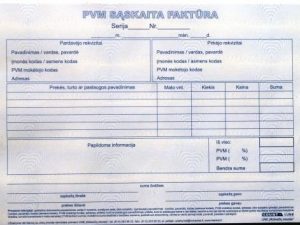 VAT invoice 1+1 SC, A5, 2 × 50 l.