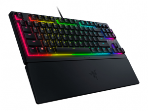 Razer Ornata V3 Tenkeyless Wired Gaming keyboard, Low-profile, RGB LED, USB QWERTY, US, Black