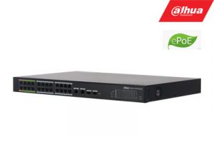 ePoE switch 100Mbps 24+2G uplink | 2226-24ET360