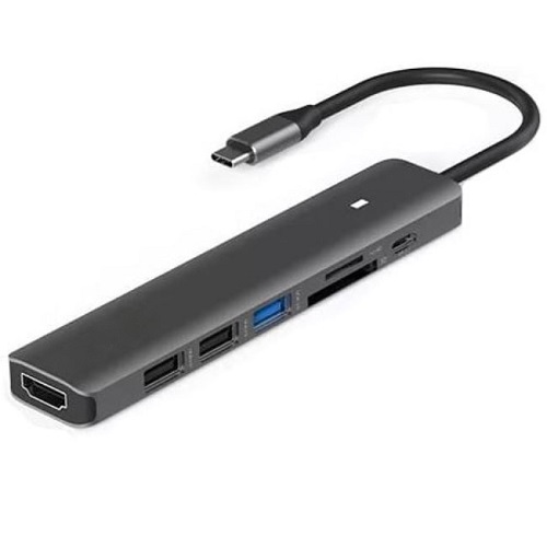 Adapter USB Type-C - HDMI, 3x