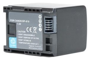 Canon, battery BP-819 | DV00DV1245
