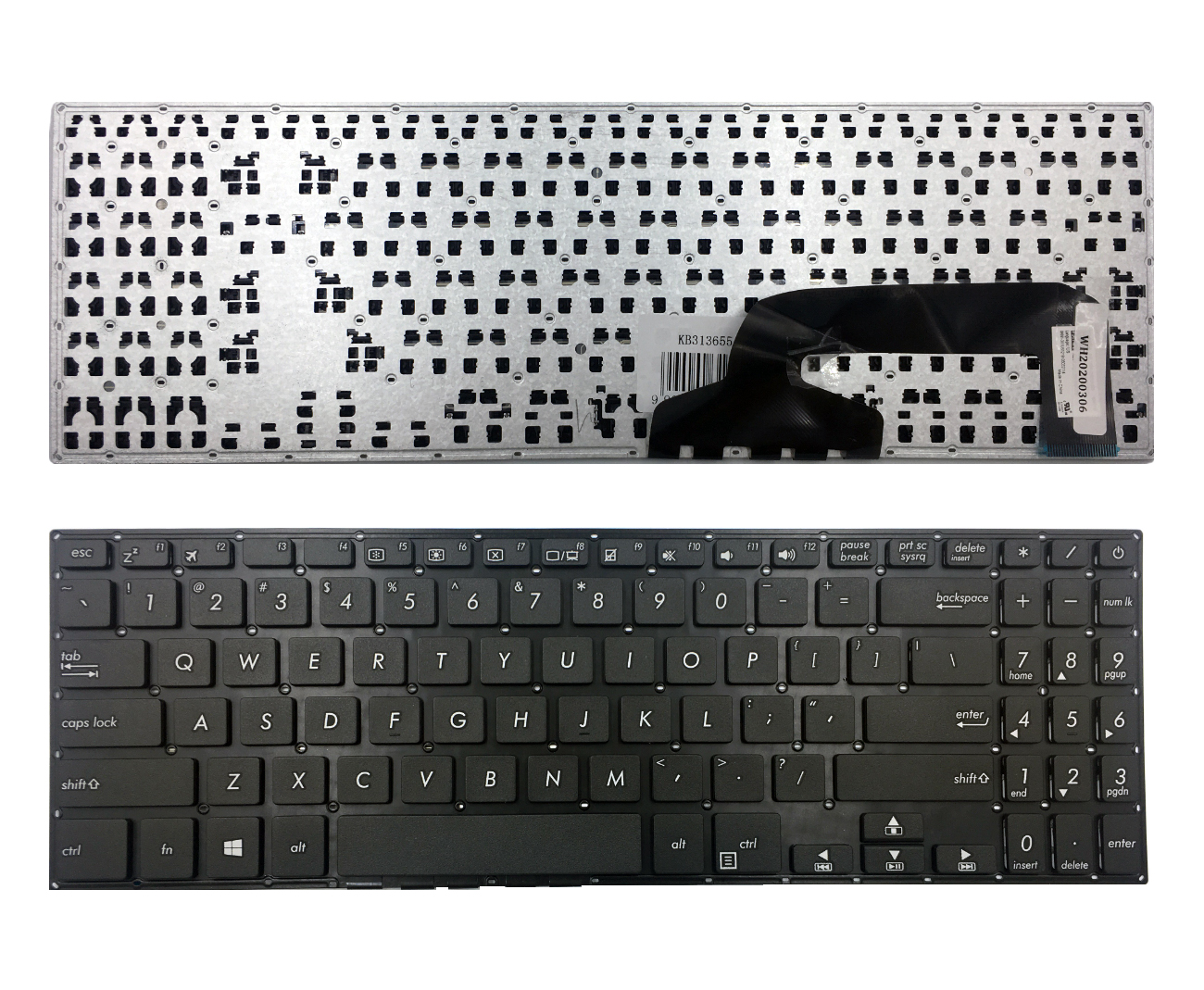 Keyboard Asus: X507, X570, A570, X570ZD