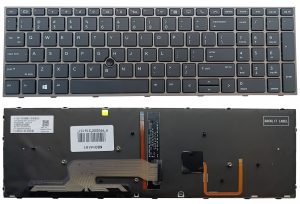 Keyboard HP ZBook 15 G5, G6, ZBook 17 G5, G6, with backlight and trackpoint | KB316151