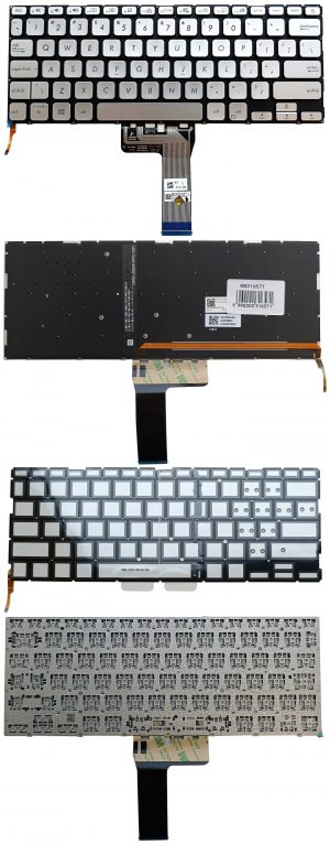 Keyboard ASUS X409, A412, X412, R423, R424, with backlight, US | KB316571