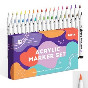 Acrylic Marker Pens ARRTX, 36 Colours | LC303670