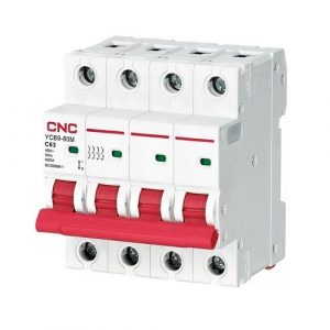 Miniature Circuit Breaker, 4P, 63A, Class C, 6kA | NV821655