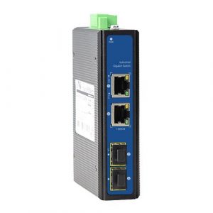 PoE Switch 2 Ports 1000M with 2 SFP Ports 1000M | POE202PRO