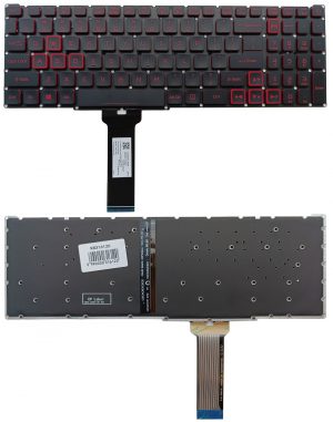 Keyboard ACER: Nitro 5 Gaming AN515-54, AN515-55, AN715-51 with backlight | KB316120