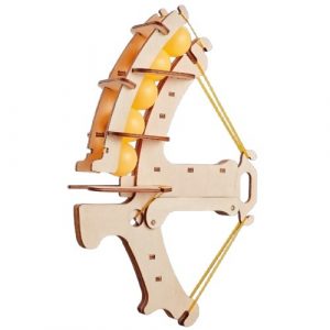 Wooden Assembly Kit Ping Pong Ball Bow | NV822843