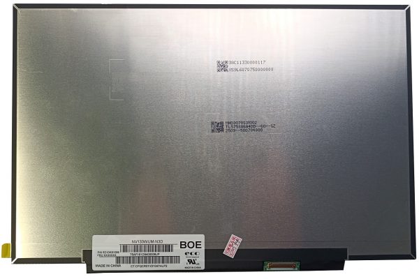 LCD screen 13.3" 1920x1200, WLED, IPS, SLIM, matte, 30pin (right), A + | LC304844