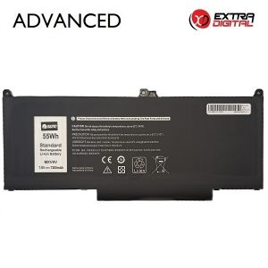 Notebook Battery DELL MXV9V, 7200mAh, Extra Digital Advanced | NB442126