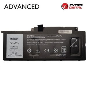 Notebook battery, DELL F7HVR, 3900mAh, Extra Digital Advanced | NB442287