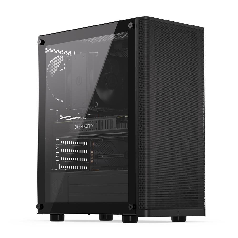 Case|ENDORFY|Ventum 200 Air|MicroTower|Case product features Transparent