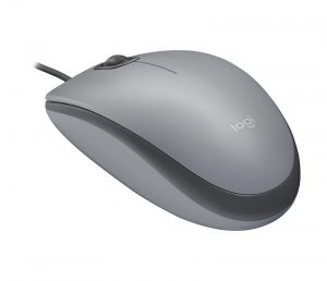 MOUSE USB OPTICAL M110 SILENT/MID GRAY 910-006760 LOGITECH
