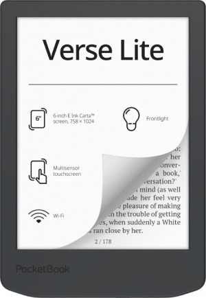 E-Reader|POCKETBOOK|Verse Lite 619 6'|6"|1024x758|1xUSB-C|Wireless LAN|Grey|PB619-T-WW