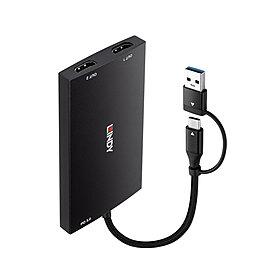 I/O CONVERTER USB-C/A TO HDMI/43430 LINDY