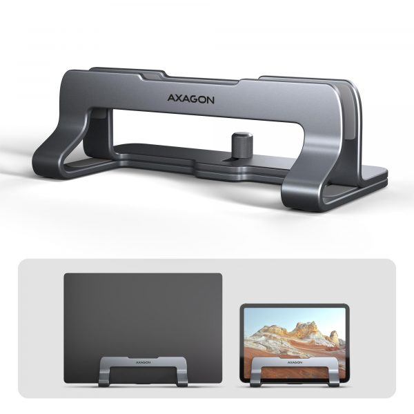 1eb91ab5-a0eb-4480-9b1f-7639a9560d55.jpeg NB ACC STAND 10"-17.3"/VERT. ALUMINUM STND-VG AXAGON