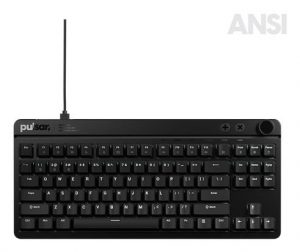 KEYBOARD USB XBOARD MS TKL/ANSI BLACK XBMS01 PULSAR