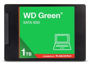 SSD|SANDISK|Green|POWERED BY SANDISK|1000 GB|Serial ATA III|Read speed 545 MB/s|2.5"|WDS100T5G0A-00CPT0
