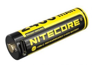 BATTERY RECH. LI-ION AA 1.5V/NH2400 2PCS NITECORE