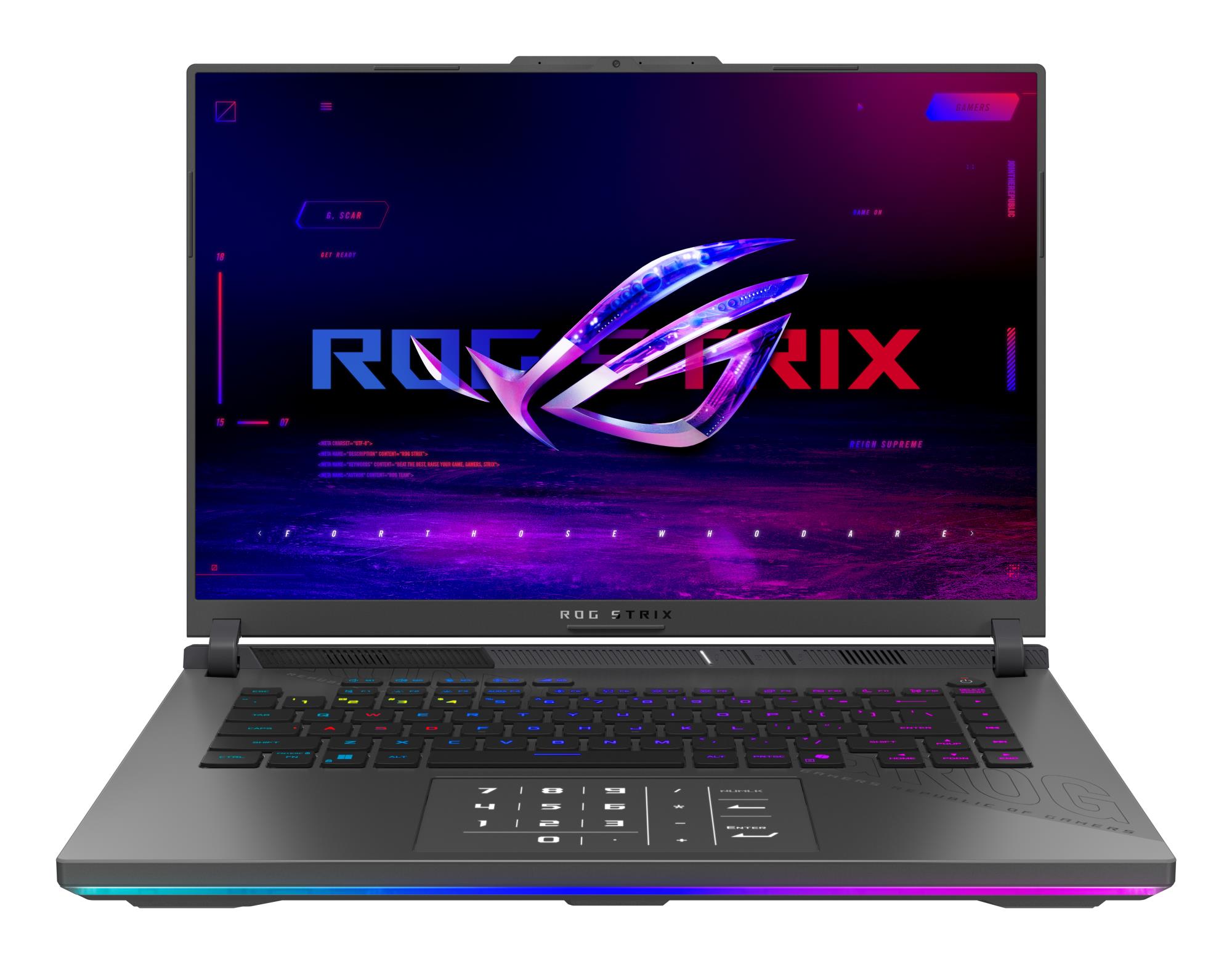 Notebook|ASUS|ROG Strix|G16 (2025)|G614FR-S5022W|CPU  Ryzen 9|9955HX|2500 MHz|16&quot