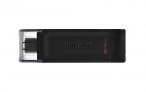 MEMORY DRIVE FLASH USB-C 64GB/DT70/64GB KINGSTON