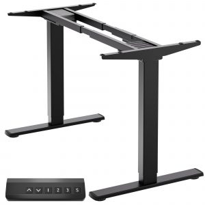 DESK FRAME MOTORISED/BLACK CDF222E-B ONKRON