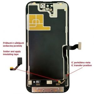 Display for iPhone 14 Pro, LTPO Soft OLED, 120Hz | TE322183