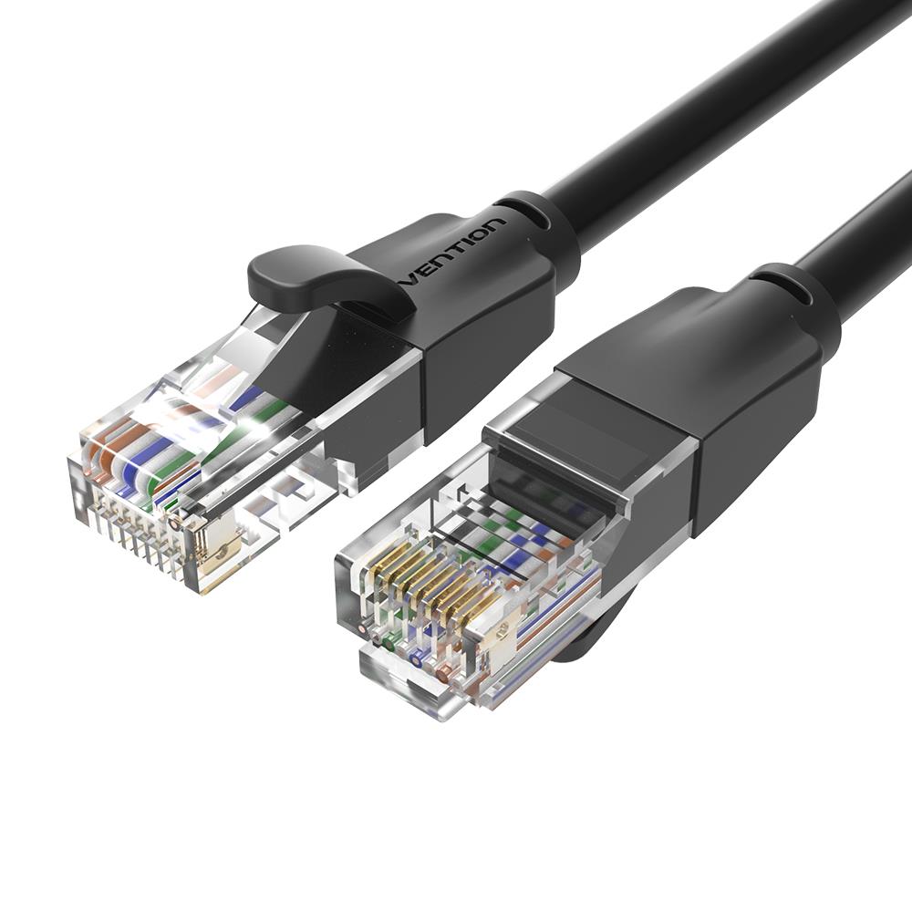 PATCH CABLE CAT.6 UTP/8M BLACK