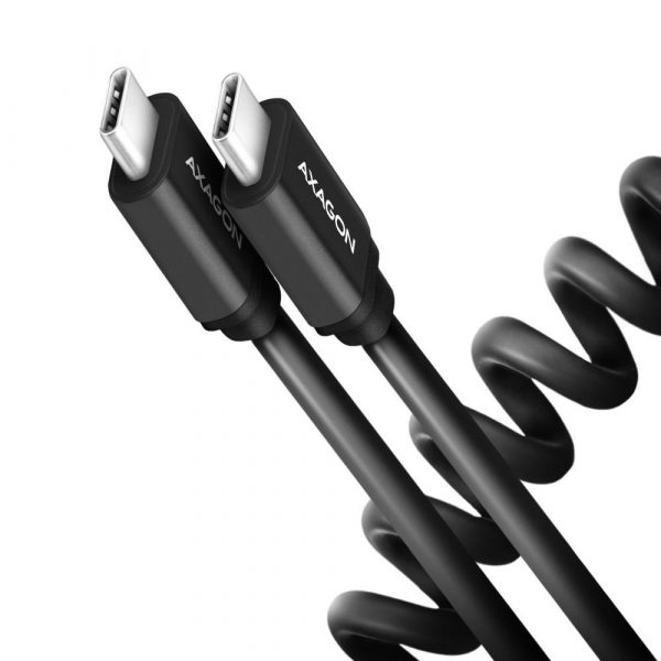 ad88e473-c429-48a0-b7b1-7416e7b602ae.jpeg CABLE USB-C TO USB-C 0.6M 60W/TWISTER BLK BUCM-CM10TB AXAGON