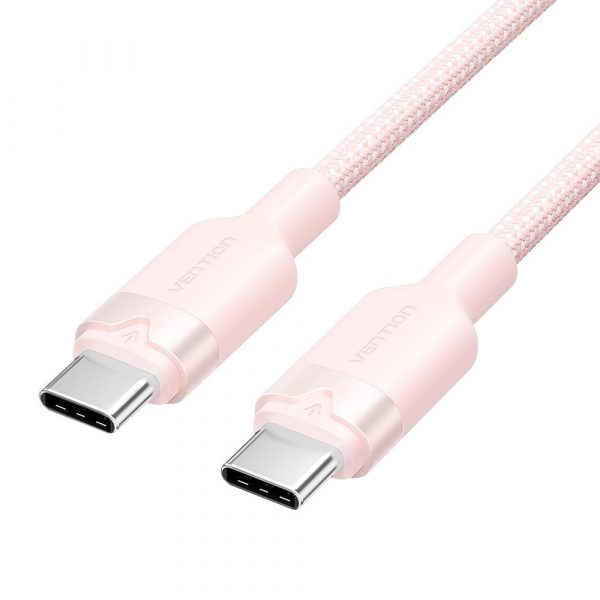 baea7d75-d771-4d48-9aa7-239cfa9d893a.jpeg CABLE USB-C TO USB-C/1M PINK TRDPF VENTION