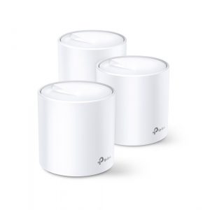 Wireless Router|TP-LINK|Deco X60 (3-pack)|Qtty 3 pc(s)|Qtty 3 pc(s)|Wi-Fi band Dual-band (2.4 GHz / 5 GHz)|Wi-Fi 6 (802.11ax)|Ethernet WAN Yes|2xEthernet LAN (RJ-45) ports|White|DECOX60(3-PACK)