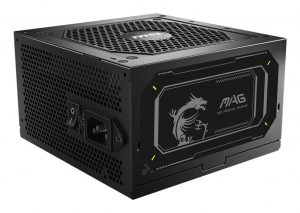 Power Supply|MSI|MAG A850GL PCIE5 II|850 Watts|Efficiency 80 PLUS GOLD|PFC Active|MAGA850GLPCIE5II