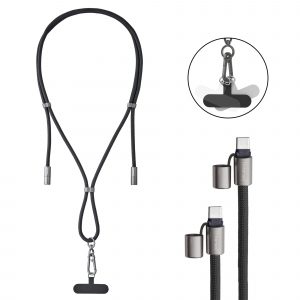 CABLE USB-C TO USB-C 1.65M/LANYARD BLACK 7991000 INTENSO
