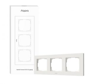SMART SWITCH FRAME H2 (3-GANG)/WHITE FE-X02D-W AQARA