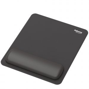MOUSE PAD WRIST REST/BLACK 100142555 FELLOWES